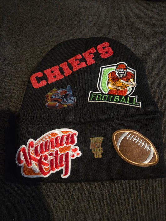 Custom Handmade Winter Sports Beanie – One of a Kind (Copy) (Copy)