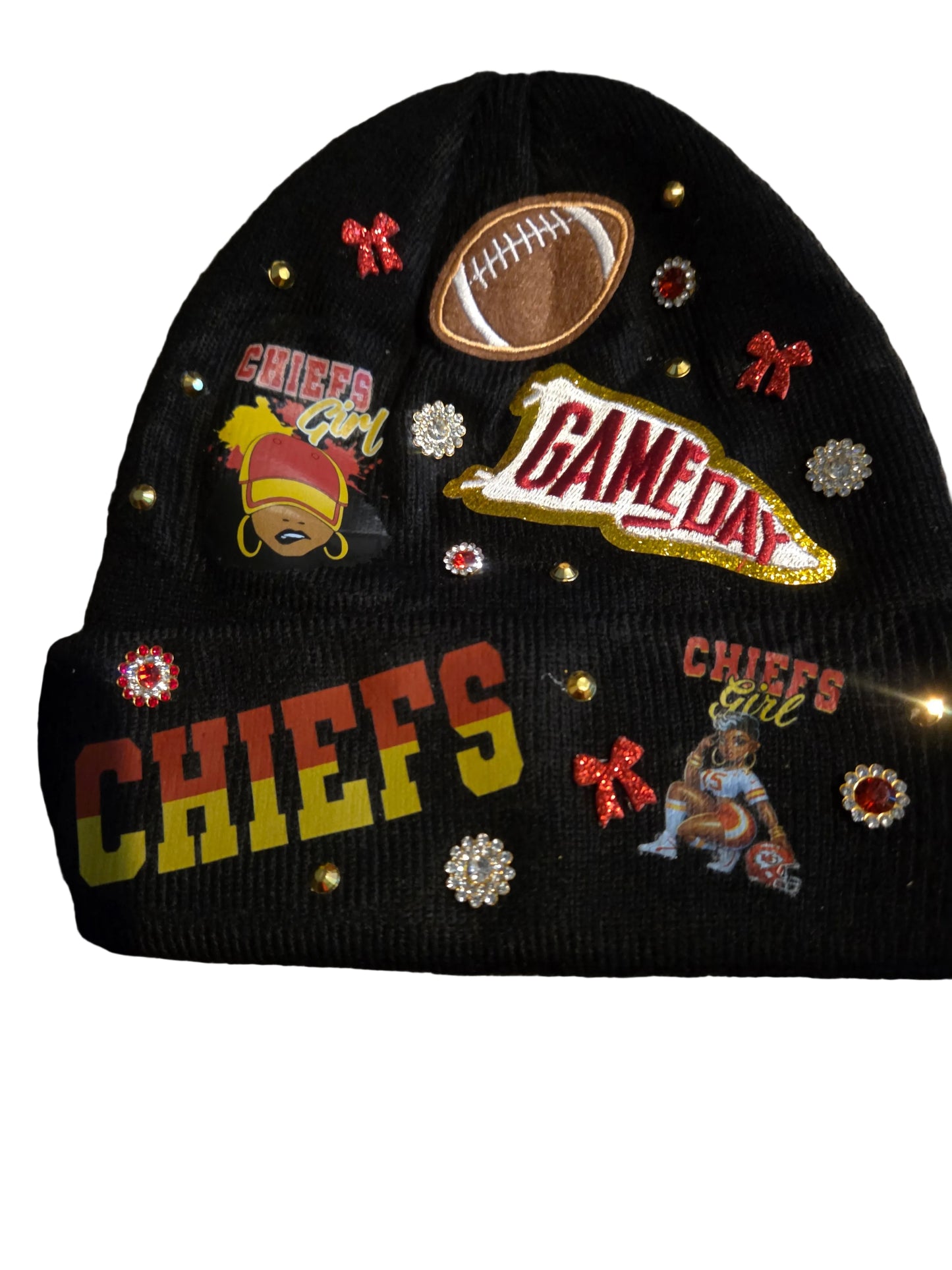 Custom Handmade Winter Sports Beanie – One of a Kind