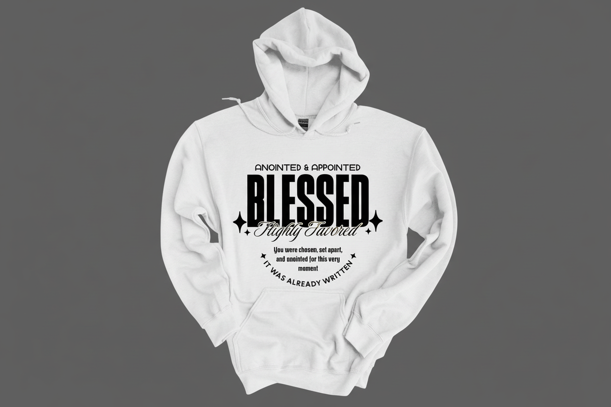 Hoodie-  Faith Based, Motivational Streetwear