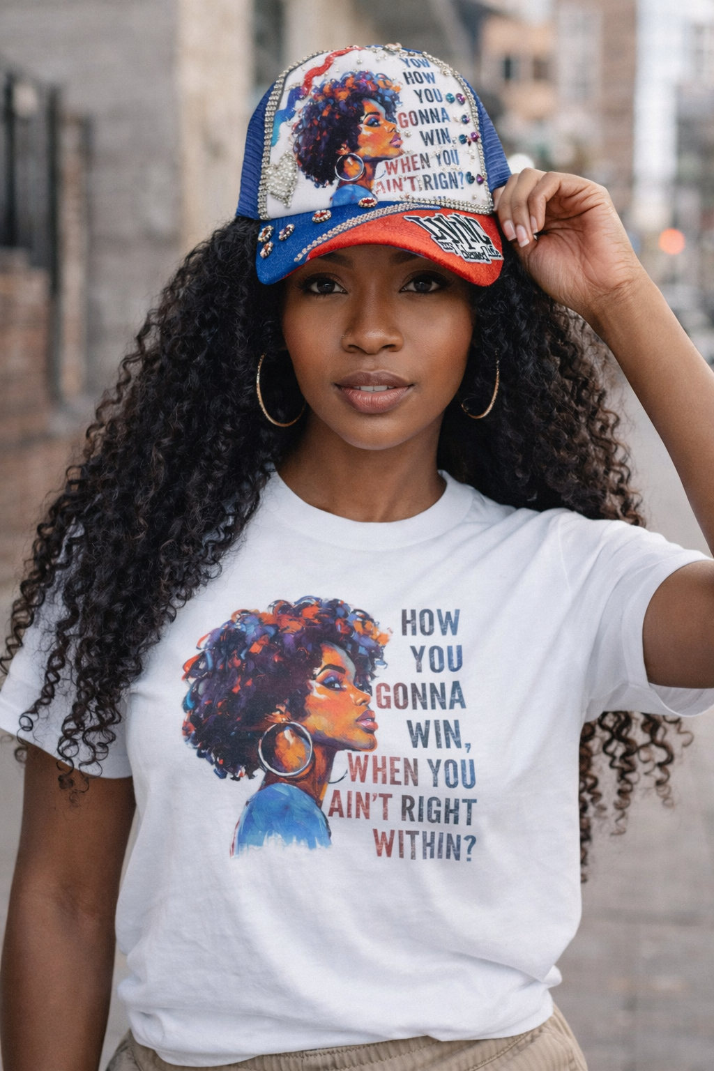 Right Within – Inspirational Graphic T-Shirt (White)