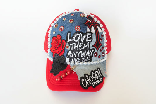 Love Them Anyway Faith-Based Hat | Luke 23:34